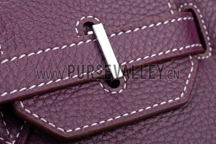 Hermes Birkin Plum