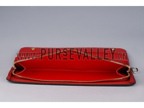 Louis Vuitton Insolite Red Mono Wallet