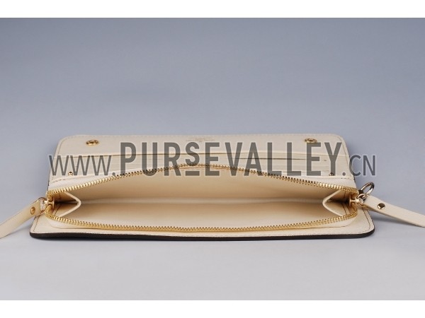 Louis Vuitton Insolite White Mono Wallet