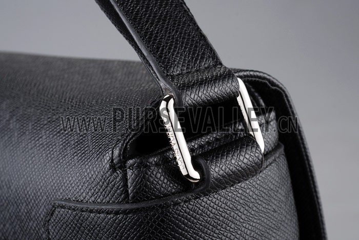 Louis Vuitton Milo Taiga Leather Black