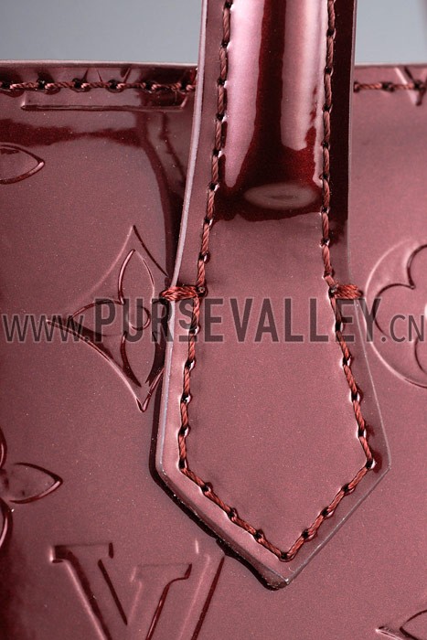 Louis Vuitton Monogram Vernis Wilshire MM Purple