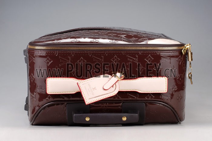 Louis Vuitton Brown Vernis Pegase 55