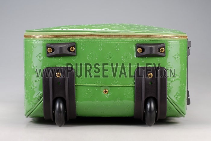 Louis Vuitton Green Vernis Pegase 55