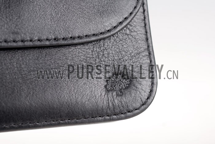 Mulberry Long Locked Purse Black