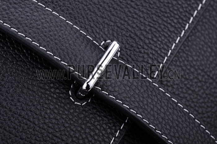 Hermes Man Messenger Bag Black