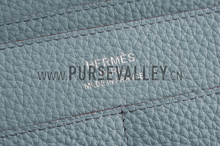 Hermes Dogon Wallet Etain Grey 608076