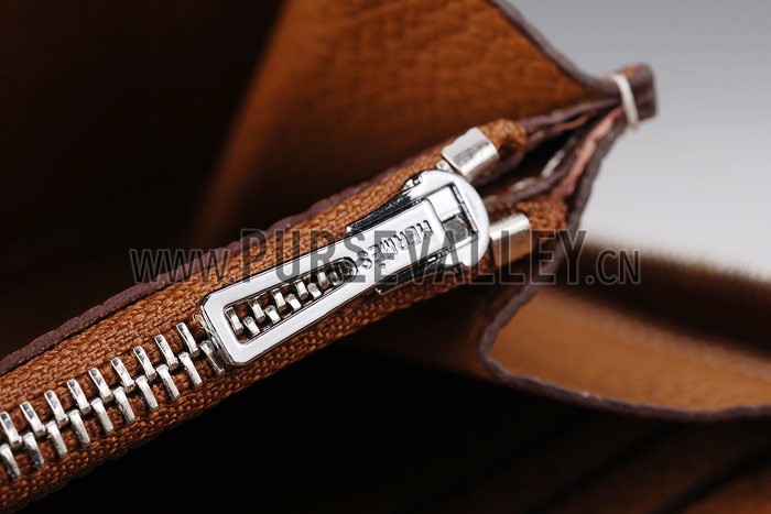 Hermes Azap Long Wallet Tan