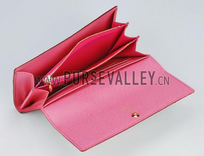 Louis Vuitton Sarah Wallet White Murakami