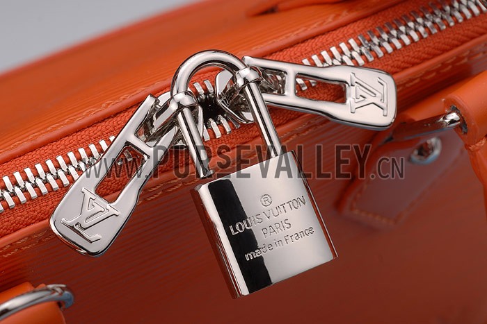 Louis Vuitton Alma PM Epi Learher Orange