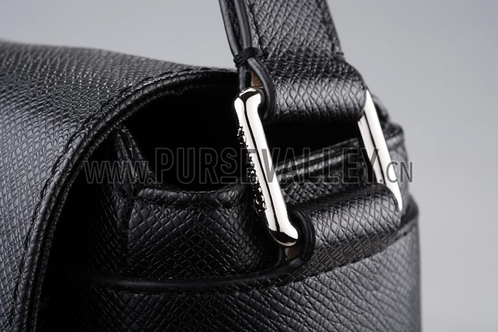 Louis Vuitton Roman GM Taiga Leather Black