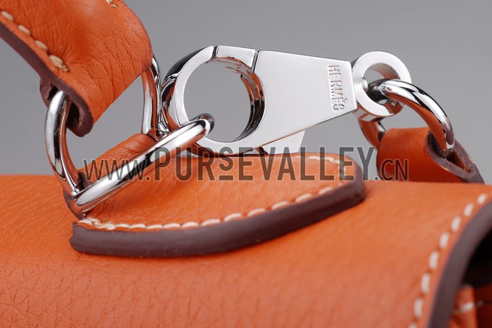 Hermes Kelly Small Orange-Brown Tan