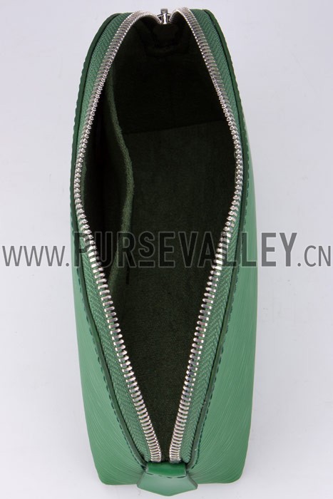 Louis Vuitton Epi Leather Cosmetic Case Green