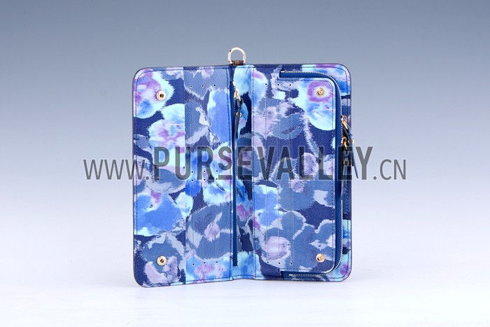 Louis Vuitton Insolite Ikat Monogram Canvas Wallet Grand Blue