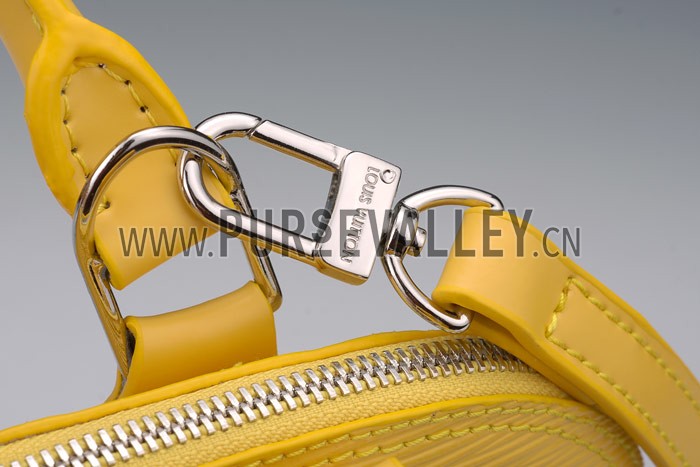 Louis Vuitton Alma PM Epi Leather Yellow
