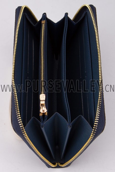 Louis Vuitton Damier Paillettes Wallet Blue