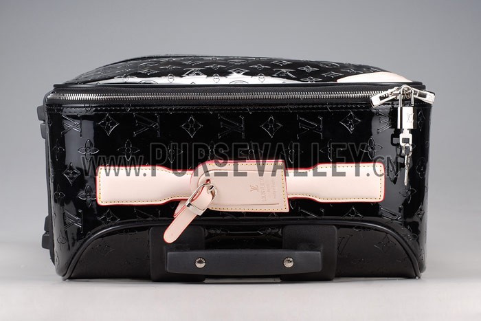 Louis Vuitton Black Vernis Pegase 55