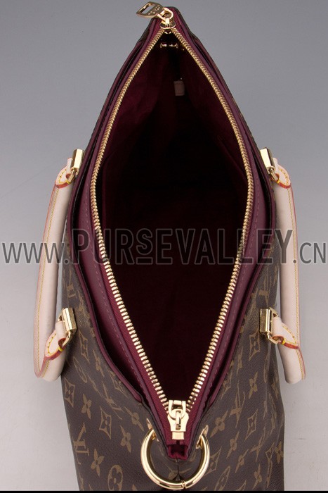 Louis Vuitton Monogram Pallas Dark Red GM