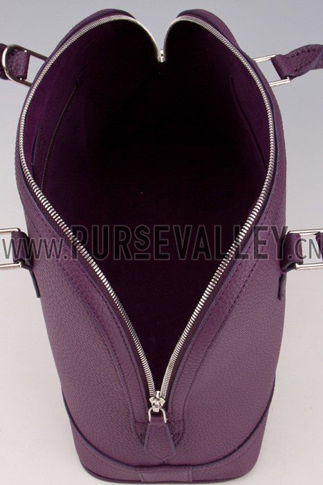 Louis Vuitton Alma in Taurillon Leather Purple MM