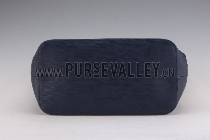 Louis Vuitton Neverfull MM Epi Leather Dark Blue