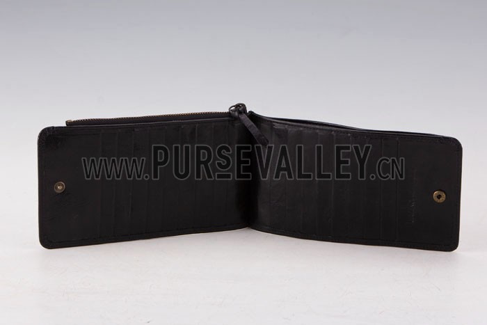 Balenciaga Giant Envelope Wallet Black