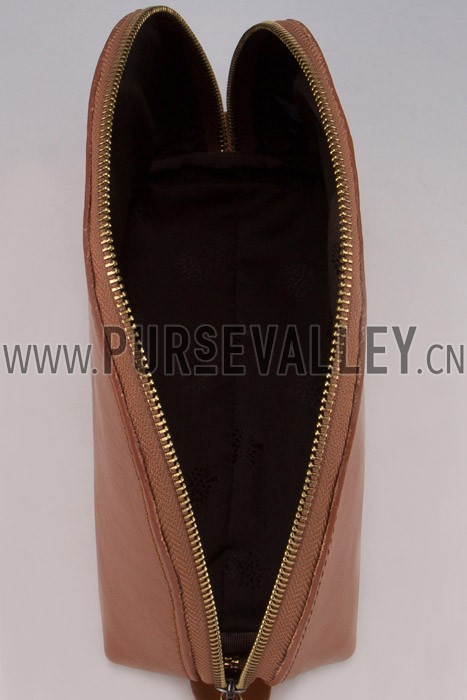 Mulberry Pouch Set Brown