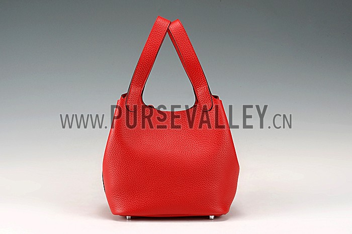 Hermes Picotin MM Red 607502