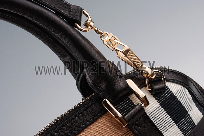 Burberry Small Orchard House Check Brown Ochre 607778