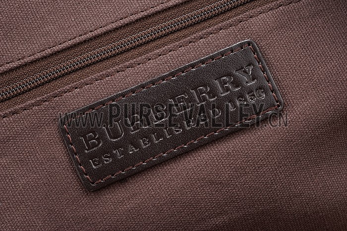 Burberry Large Tassel Bowler Bag Brown 607828