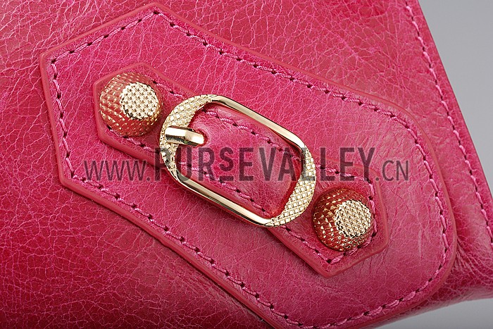 Balenciaga Clutch Rubisse With Gold Hardware 607840