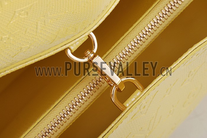Louis Vuitton Montaigne Empreinte BB Citrine 607871