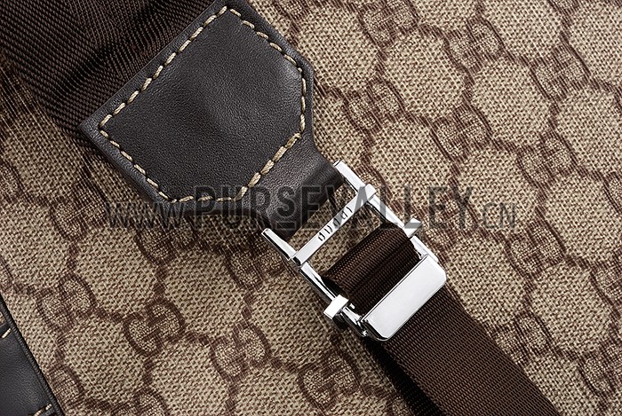 Gucci GG Canvas Backpack Beige/Ebony 607934