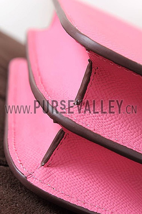 Hermes Constance Pink With Gold Hardware 608112
