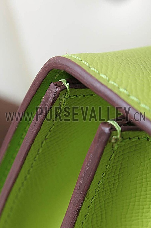 Hermes Constance Elan Apple Green 608123