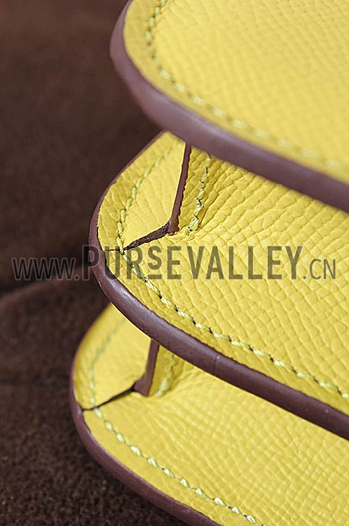 Hermes Constance Elan Yellow 608131