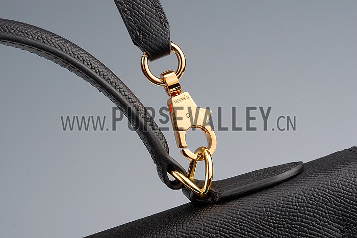 Hermes Kelly 28 Black 608142