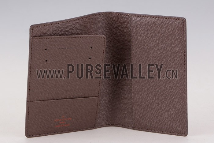 Louis Vuitton Damier Ebene Canvas CheckBook and Card Holder
