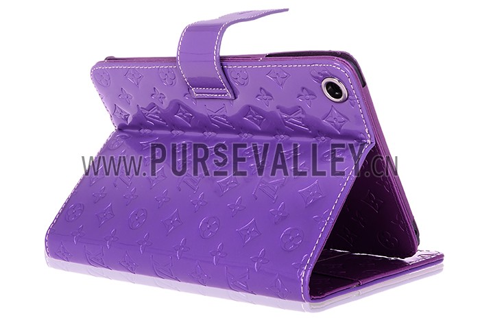 Louis Vuitton Vernis Mini iPad Wallet Case Purple