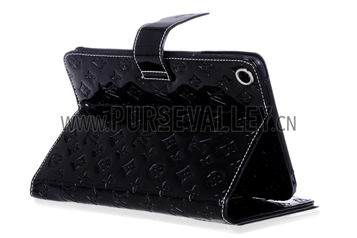 Louis Vuitton Vernis Mini iPad Wallet Case Black