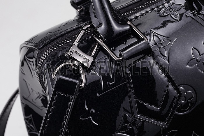 Louis Vuitton Monogram Vernis Montana Black 607363