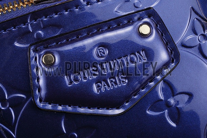 Louis Vuitton Monogram Vernis Montana Blue 607365