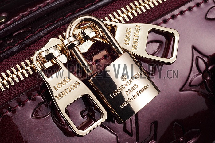 Louis Vuitton Monogram Vernis Montana Plum (Dark Red) 607369