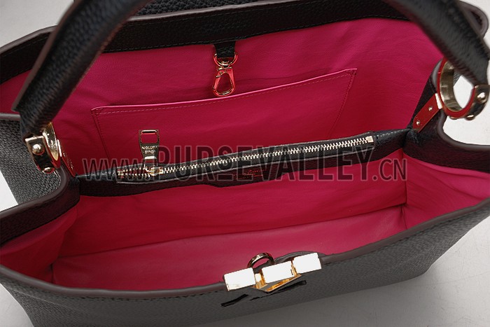 Louis Vuitton Capucines Black