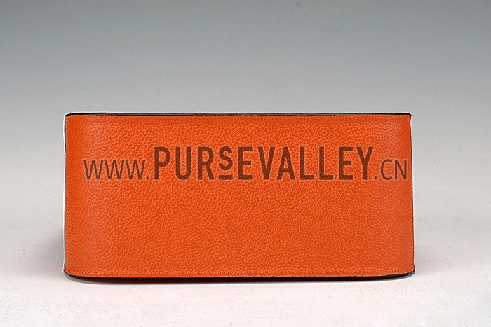 Hermes Jypsiere 31 Orange Bag 607475