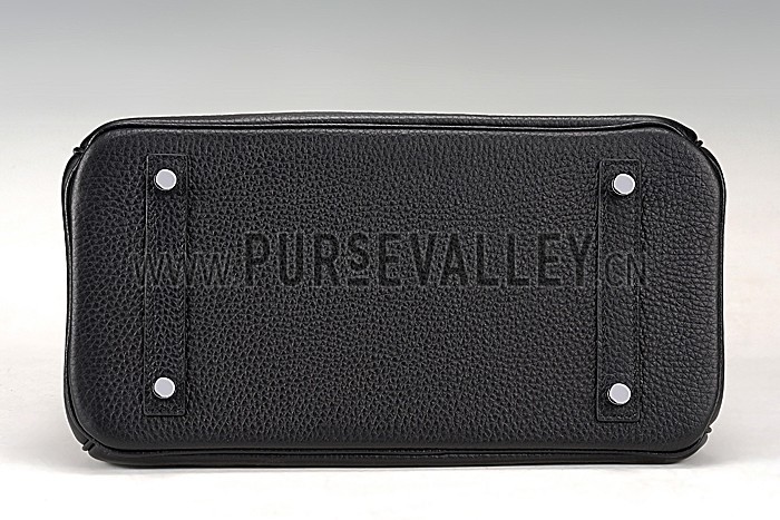 Hermes Birkin 35 Black/Pink Lining 607486