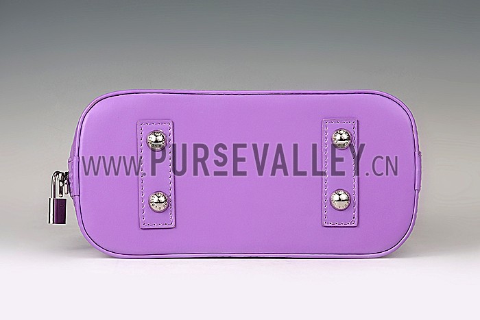 Louis Vuitton Alma BB Purple Epi Leather 607506