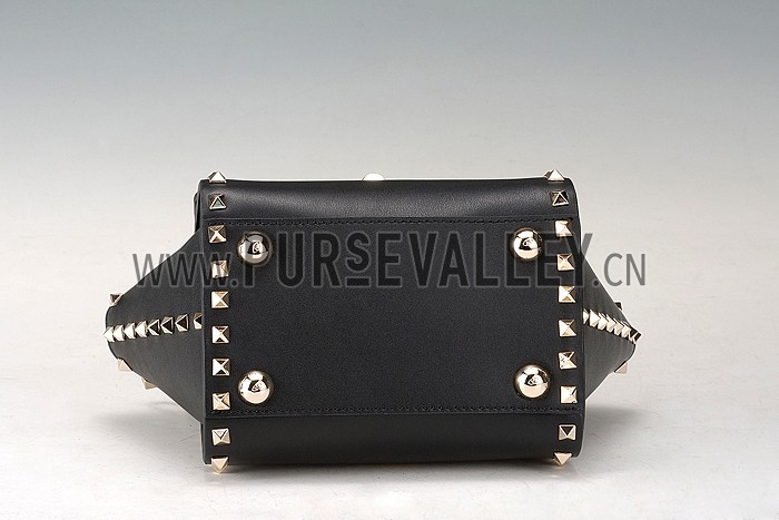 Valentino Rockstud Shoulder Bag Black 607531