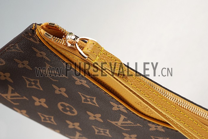 Louis Vuitton Pochette Pallas Monogram Yellow 607546