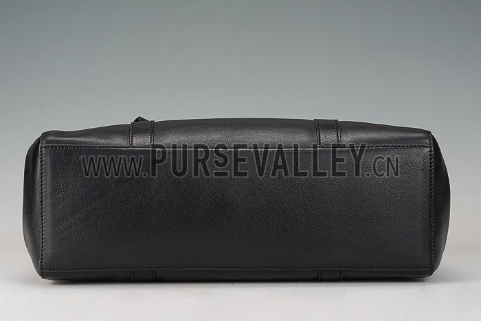 Mulberry Bayswater Double Zip Tote Black 607705