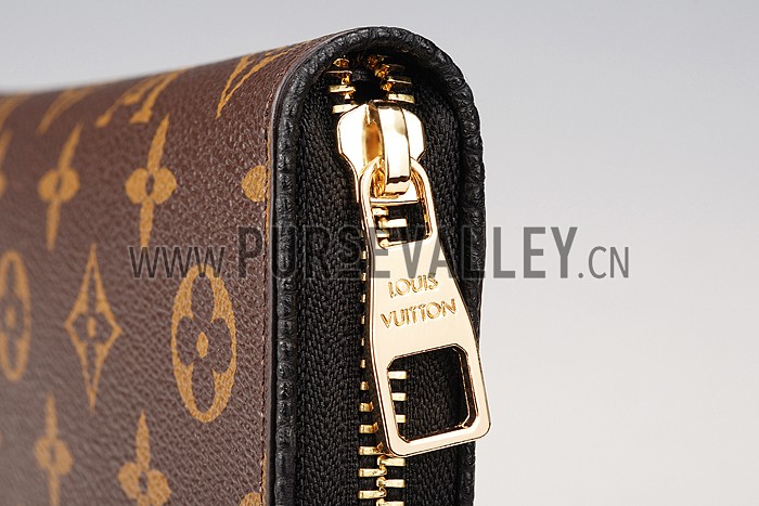 Louis Vuitton Zippy Wallet Retiro Wallet Black