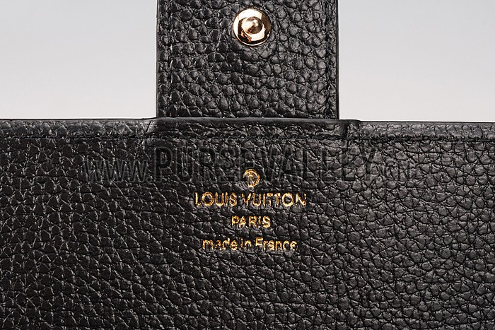 Louis Vuitton Lockme Wallet Black